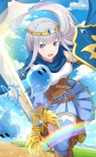 画像ギャラリー No.002のサムネイル画像 / 「リゼロス」,5月1日にスタートする“春のストーリーイベント”「勇者エミリア」を紹介。ファンタジーRPG風衣装のエミリアやスバルらが登場