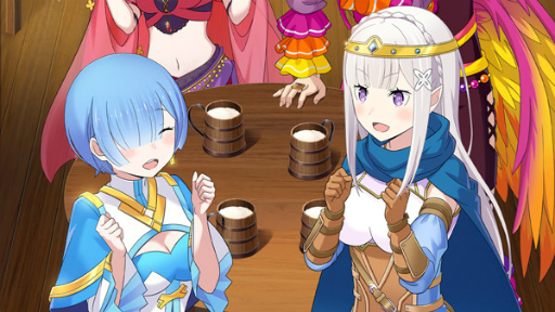 画像ギャラリー No.027のサムネイル画像 / 「リゼロス」,5月1日にスタートする“春のストーリーイベント”「勇者エミリア」を紹介。ファンタジーRPG風衣装のエミリアやスバルらが登場