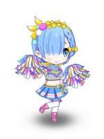 画像ギャラリー No.002のサムネイル画像 / 「リゼロス」,レム★3が登場するシーズンガチャ“ひたむきなチアガール”を開催