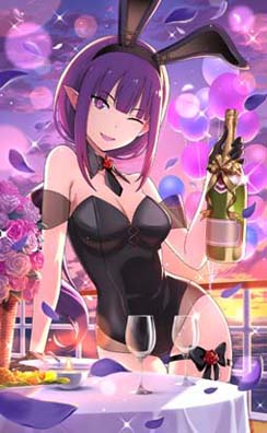 画像ギャラリー No.003のサムネイル画像 / 「リゼロス」,“シーズンガチャ【シックな宵闇バニー】”&“バニー’sニューイヤーパーティ”開催中