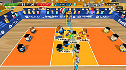 画像ギャラリー No.002のサムネイル画像 / Switch版「机でバレー」が本日配信。コートの追加や4人対戦,チームのエディットモードなどを追加収録