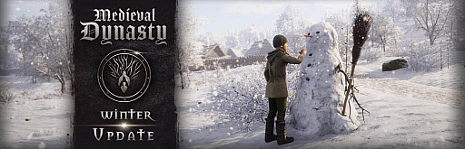 画像ギャラリー No.003のサムネイル画像 / 村建設シム「Medieval Dynasty」,冬をテーマにしたアップデートの配信を開始