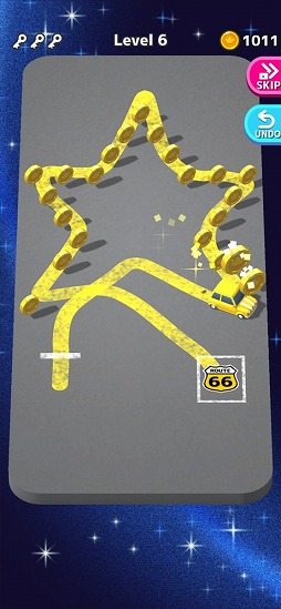 画像ギャラリー No.005のサムネイル画像 / 指定された場所に駐車しよう。パズルゲーム「Park Master」を紹介する「(ほぼ)日刊スマホゲーム通信」第2318回