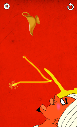 画像ギャラリー No.005のサムネイル画像 / マスターの口にカレーを流し込もう。スマホ向けパズル「ナマステ食堂」を紹介する「(ほぼ)日刊スマホゲーム通信」第2264回