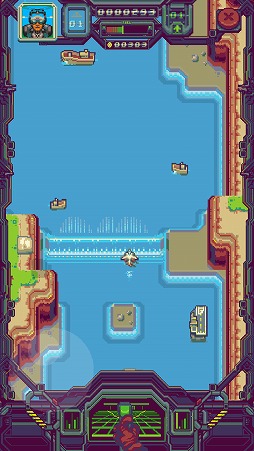 画像ギャラリー No.003のサムネイル画像 / 峡谷を飛ぶ戦闘機を操るシューティングゲーム「Bridge Strike」を紹介する「(ほぼ)日刊スマホゲーム通信」第2267回