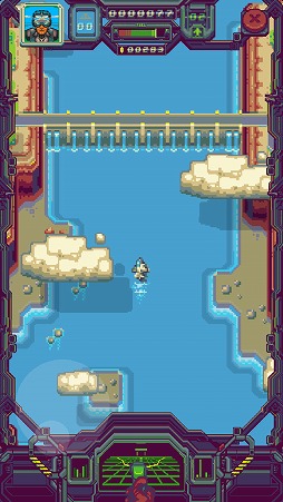 画像ギャラリー No.004のサムネイル画像 / 峡谷を飛ぶ戦闘機を操るシューティングゲーム「Bridge Strike」を紹介する「(ほぼ)日刊スマホゲーム通信」第2267回