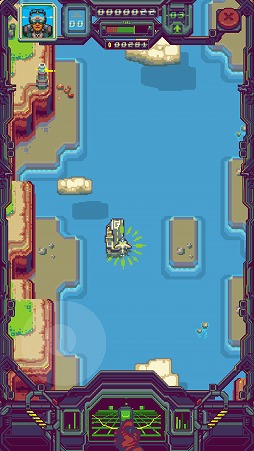 画像ギャラリー No.006のサムネイル画像 / 峡谷を飛ぶ戦闘機を操るシューティングゲーム「Bridge Strike」を紹介する「(ほぼ)日刊スマホゲーム通信」第2267回