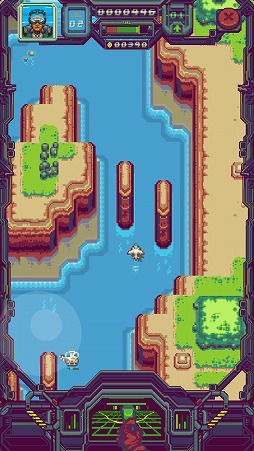 画像ギャラリー No.007のサムネイル画像 / 峡谷を飛ぶ戦闘機を操るシューティングゲーム「Bridge Strike」を紹介する「(ほぼ)日刊スマホゲーム通信」第2267回