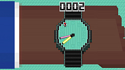 画像ギャラリー No.002のサムネイル画像 / Switch用ソフト「Fly O’Clock VS エディション」が本日配信。ジャンプだけでできるだけ長く生き残るカジュアルゲーム