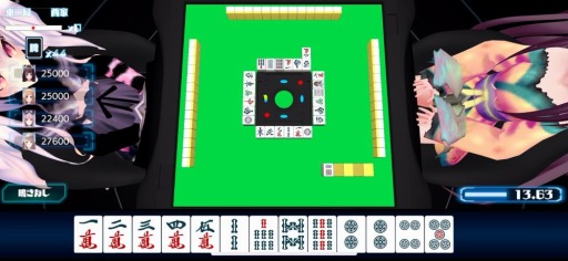 画像ギャラリー No.002のサムネイル画像 / VR対応麻雀ゲーム「SQUARE ONLINE」の配信が本日スタート