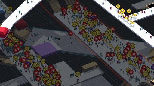 画像ギャラリー No.010のサムネイル画像 / 駅構内を整備して人の流れを管理するPC用SLG「STATIONflow」が正式リリース。インプレッションと開発者インタビューでその魅力を紹介