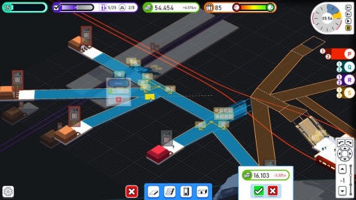 画像ギャラリー No.015のサムネイル画像 / 駅構内を整備して人の流れを管理するPC用SLG「STATIONflow」が正式リリース。インプレッションと開発者インタビューでその魅力を紹介