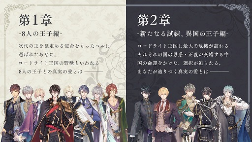 画像ギャラリー No.007のサムネイル画像 / 「イケメン王子 美女と野獣の最後の恋」,第2章の主題歌が決定。公式PVも公開