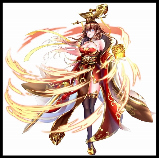 画像ギャラリー No.002のサムネイル画像 / 「三国ガールズ」で新GUR武将“孫権”が獲得できる期間限定イベントが開催