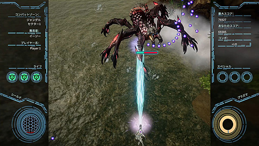 画像ギャラリー No.008のサムネイル画像 / 植民惑星で邪悪な怪物達と戦う弾幕STG「Mars: Chaos Menace」,PS4版とSwitch版が4月30日にリリースへ