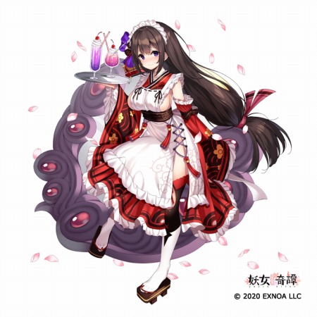 画像ギャラリー No.002のサムネイル画像 / 「まほろば妖女奇譚」がリリース半周年。14日間無料10連ガチャを実施