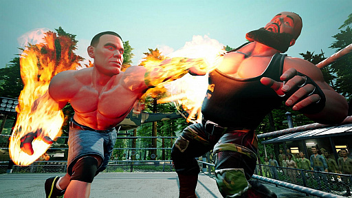 Wwe 2k バトルグラウンド 本日リリース Wweのスーパースター達が繰り広げる なんでもありの大乱闘を楽しもう