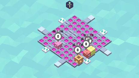 画像ギャラリー No.003のサムネイル画像 / キューブを使った陣取り合戦ゲーム「Gerritory」がSwitchで配信スタート。特性や勝利条件をカスタムできる30種以上のステージを収録