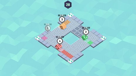 画像ギャラリー No.004のサムネイル画像 / キューブを使った陣取り合戦ゲーム「Gerritory」がSwitchで配信スタート。特性や勝利条件をカスタムできる30種以上のステージを収録