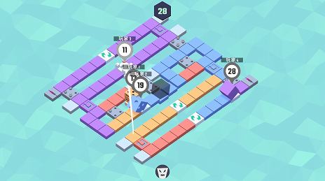 画像ギャラリー No.006のサムネイル画像 / キューブを使った陣取り合戦ゲーム「Gerritory」がSwitchで配信スタート。特性や勝利条件をカスタムできる30種以上のステージを収録