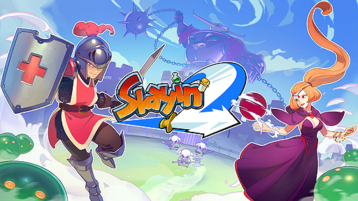 スマホで人気を博した Slayin の続編 Slayin 2 がswitchで本日配信開始 シンプルな操作で楽しめるアクションrpg
