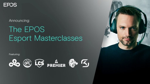 画像集#001のサムネイル/EPOS，ゲーミングマスタークラスのライブ配信シリーズを2021年1月より公開