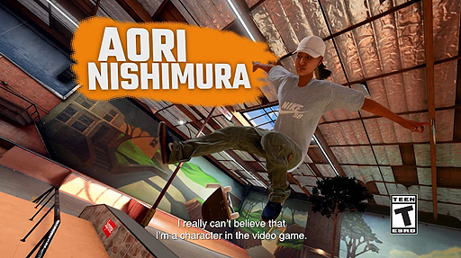 Tony Hawk S Pro Skater 1 2 登場する日本人プロスケーター 西村碧莉選手をフィーチャーした最新動画が公開 Tony Hawk S Pro Skater 1 2 登場する日本人プロスケーター 西村碧莉選手をフィーチャーした最新動画が公開