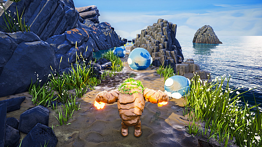 画像ギャラリー No.005のサムネイル画像 / 新作アクション「Skully」は2020年8月4日にリリース。主人公は孤島の兄弟神のケンカに巻き込まれたしゃれこうべ