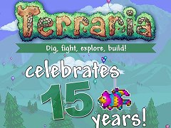 15周年を迎えた「テラリア」，累計販売本数が7000万本を突破。今後もアップデートを継続する方針であることを明らかに