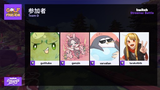 画像ギャラリー No.005のサムネイル画像 / 「Golf With Your Friends」,ストリーマーらによる対戦番組を12月18日に配信。TwitchJPチャンネルにて