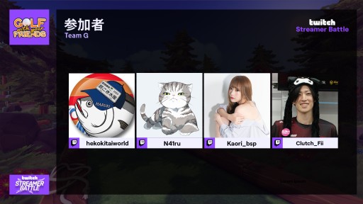 画像ギャラリー No.008のサムネイル画像 / 「Golf With Your Friends」,ストリーマーらによる対戦番組を12月18日に配信。TwitchJPチャンネルにて