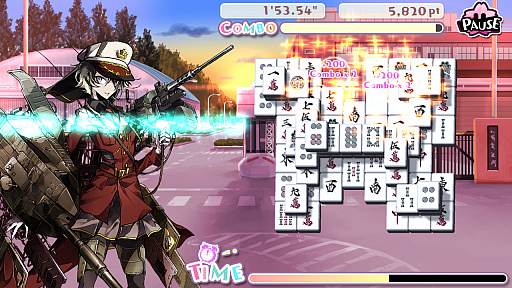 画像ギャラリー No.003のサムネイル画像 / りっく☆じあ〜すの10キャラクターが登場するPC向けパズルゲーム「りっく☆じあ〜す 麻雀ソリティア」がSteamで配信開始