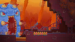 画像ギャラリー No.005のサムネイル画像 / 罠だらけのフィールドを駆け抜けろ! Switch用「ネバーギブアップ」が2020年6月4日に配信。あらかじめDLが実施中