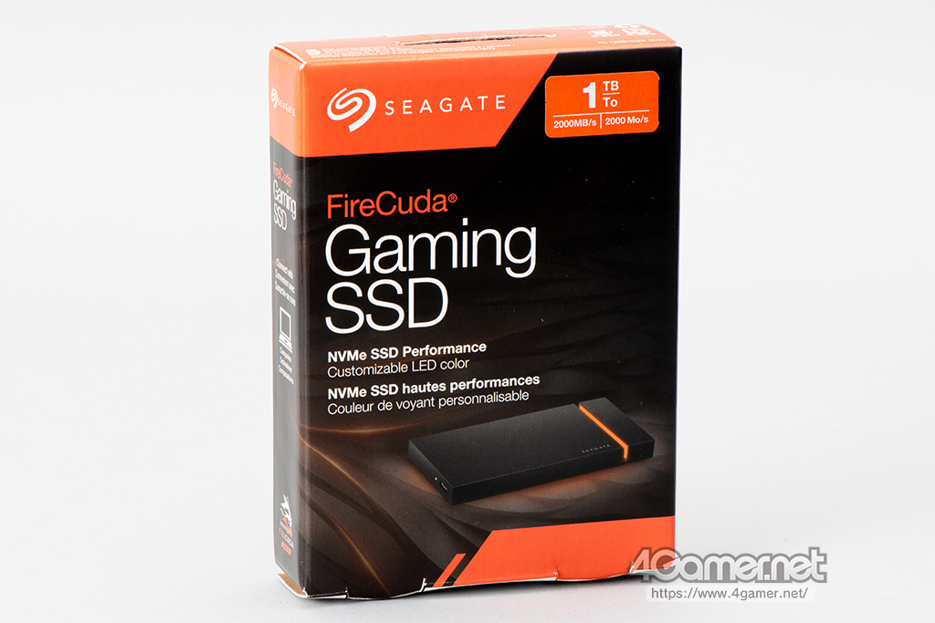 大容量1TBの高速SSD「FireCuda Gaming SSD」-