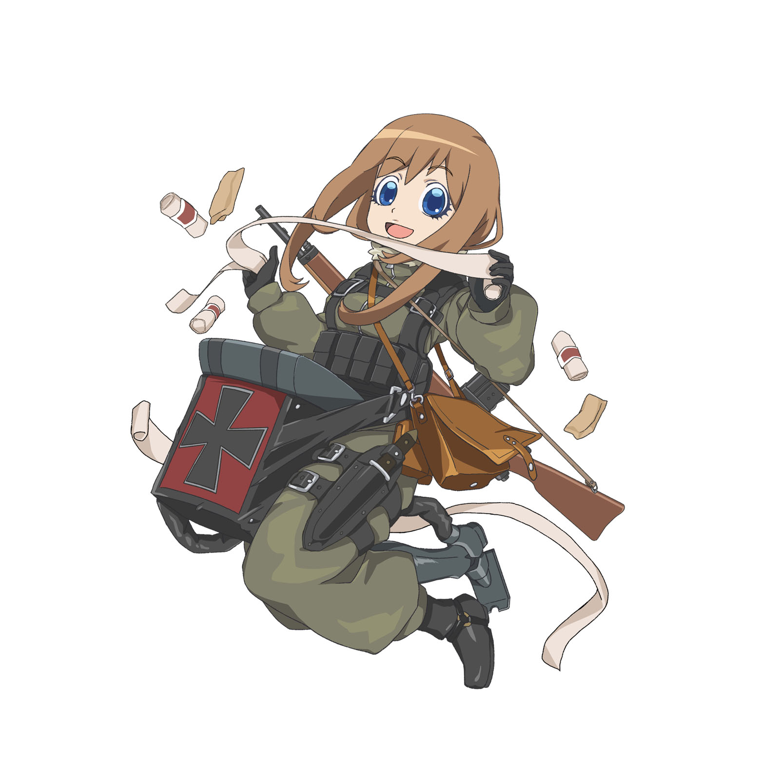 画像集 012 幼女戦記 魔導師斯く戦えり のスクリーンショット3点が
