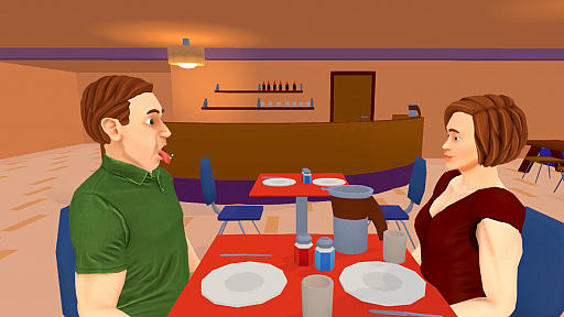 画像ギャラリー No.008のサムネイル画像 / Switch用ソフト「スピーキングシミュレーター」が本日配信。新たなスクリーンショットと紹介映像“私の恋人篇”が公開