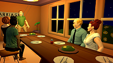 画像ギャラリー No.009のサムネイル画像 / Switch用ソフト「スピーキングシミュレーター」が本日配信。新たなスクリーンショットと紹介映像“私の恋人篇”が公開