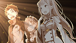画像ギャラリー No.004のサムネイル画像 / 「Re:ゼロから始める異世界生活 偽りの王選候補」のオープニングムービーが公開。前島麻由さんによる主題歌"Reline"が聴ける
