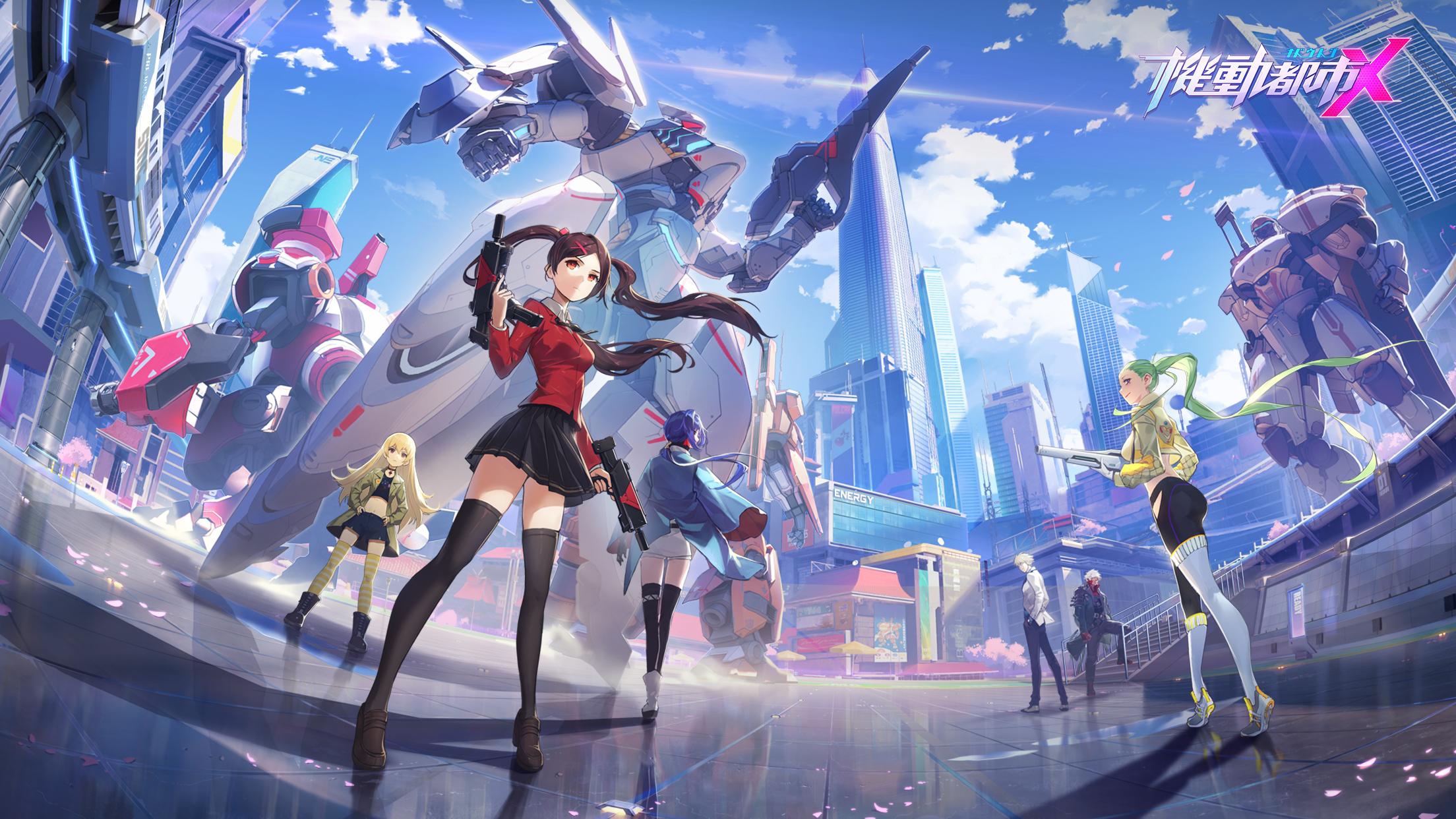 画像集no 005 Pc版 機動都市x の配信がsteamで本日開始