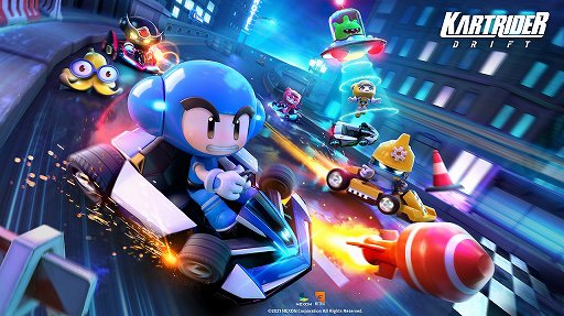 画像集#008のサムネイル/「カートライダー ドリフト」CBT先行体験レポート。カジュアルにオンライン対戦が楽しめる新作レースゲーム