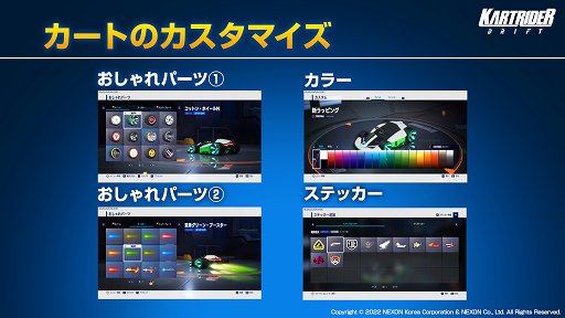 画像ギャラリー No.010のサムネイル画像 / 「カートライダー ドリフト」の発表会をレポート。クロスプラットフォーム対応で,世界中をつなげるオンラインサーキットの展開を目指す