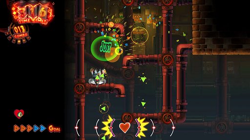 画像ギャラリー No.005のサムネイル画像 / 「MAD RAT DEAD」体験版プレイレポート。横スクロールアクションとリズムゲームを合わせた,軽快なプレイが楽しめる