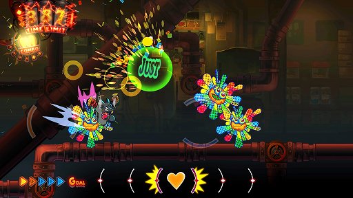 画像ギャラリー No.009のサムネイル画像 / 「MAD RAT DEAD」体験版プレイレポート。横スクロールアクションとリズムゲームを合わせた,軽快なプレイが楽しめる