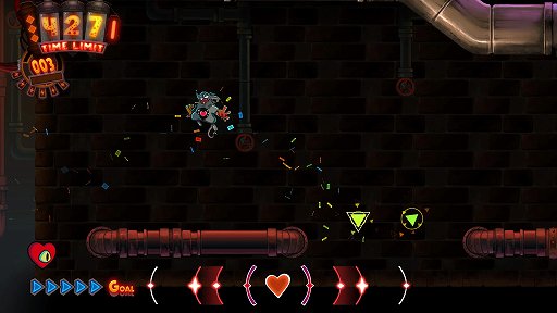 画像ギャラリー No.011のサムネイル画像 / 「MAD RAT DEAD」体験版プレイレポート。横スクロールアクションとリズムゲームを合わせた,軽快なプレイが楽しめる