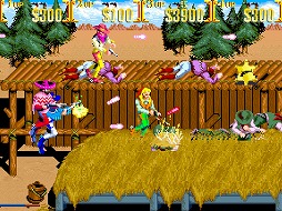 画像ギャラリー No.002のサムネイル画像 / PS4/Switch版「アーケードアーカイブス サンセットライダーズ」が6月11日に配信スタート。最大4人での同時プレイにも対応