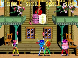 画像ギャラリー No.003のサムネイル画像 / PS4/Switch版「アーケードアーカイブス サンセットライダーズ」が6月11日に配信スタート。最大4人での同時プレイにも対応