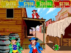 画像ギャラリー No.005のサムネイル画像 / PS4/Switch版「アーケードアーカイブス サンセットライダーズ」が6月11日に配信スタート。最大4人での同時プレイにも対応