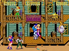 画像ギャラリー No.006のサムネイル画像 / PS4/Switch版「アーケードアーカイブス サンセットライダーズ」が6月11日に配信スタート。最大4人での同時プレイにも対応