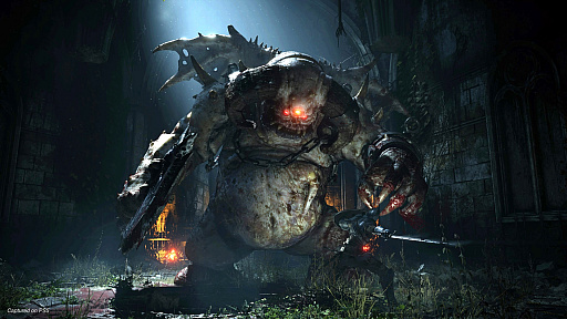 Ps5 Demon S Souls のゲームプレイトレイラーが公開 タカアシ鎧蜘蛛 炎に潜むもの との戦いが確認できる