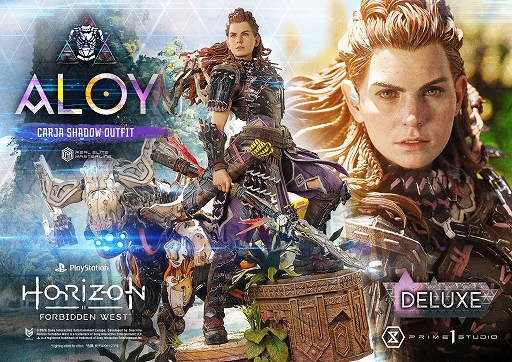 画像ギャラリー No.001のサムネイル画像 / 「Horizon Forbidden West」のアーロイを1/3スケールで立体化。プライム1スタジオ，「アーロイ カージャ・シャドウ DX ボーナス版」を発表